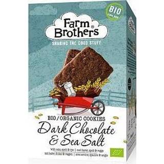 👉 Zeezout koek Farm Brothers Chocolade met koekjes 150 gram 8719327032626