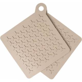 👉 Pannenlap siliconen beige Blomus Flip Pannenlappen nomad (beige), per 2 4008832777493