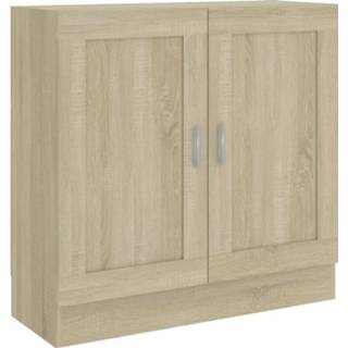 👉 Boekenkast spaanplaat bruin VidaXL 82,5x30,5x80 cm sonoma eikenkleurig 8720286133903