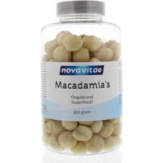 👉 Macadamia ongebrand raw Nova Vitae 250 gram 8717473103924