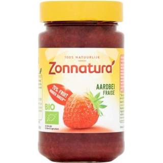 👉 Beleg Zonnatura Fruitspread aardbei 75% 250 gram 8711812415730