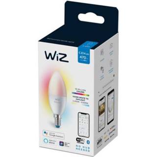👉 WiZ LED kaarslamp warm en koelwit 40W E14