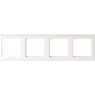 👉 Afdekraam wit male Jung AS500 4-voudig 4008224635974