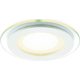 Inbouwspot wit glas Home sweet LED Glass 10 rond - / 8718808124003