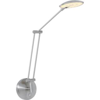👉 Wandlamp staal metaal modern LED binnen Steinhauer - Zodiac 1L knik 8712746127348