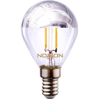 👉 Gloeilamp zilver Noxion Lucent LED Lustre Kopspiegel P45 E14 220-240V 4.5W 400LM CRI80 2700K ND (40W eqv) 8719157015189