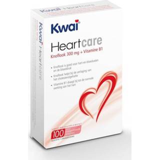 👉 Dragee heartcare knoflook dragees Kwai 100 5060171050421