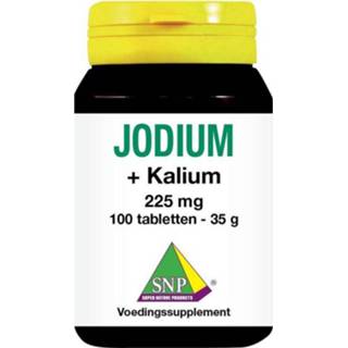 👉 Kalium SNP Jodium 225 mcg + 100 tabletten 8718591426421