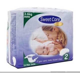 👉 Sweetcare Premium mini maat 2 3-6 kg 36 stuks 8717185593211
