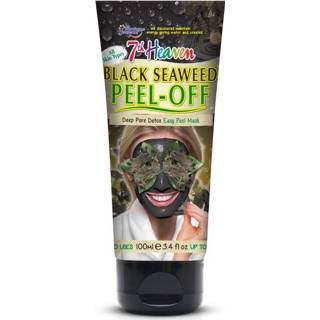 👉 Gezichtsmasker zwart reiniging Montagne 7th Heaven black seaweed peel off 100 gram 83800042128