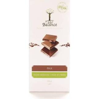 👉 Snoepgoed suikervrij Balance Choco stevia tablet luxury melk 85 gram 5412860000185
