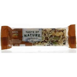 👉 Almond granenreep Taste Of Nature 40 gram 59527401555