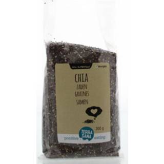 👉 Chiazaad zwart voeding Terrasana RAW Chia zaad 300 gram 8713576007145