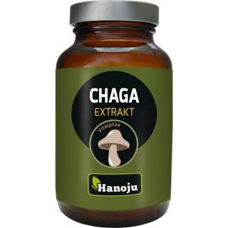👉 Tabletten Hanoju Chaga paddenstoelen extract 400 mg 90 8718164785559