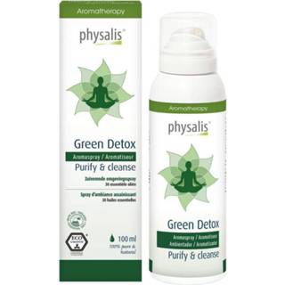 👉 Donkergroen aromaspray green detox bio 5412360015399