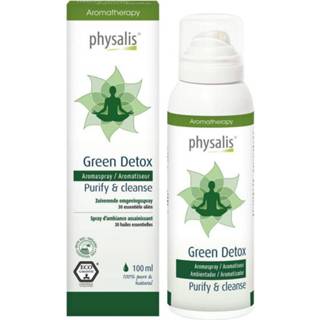 👉 Donkergroen aromaspray green detox Physalis 100 ml 5412360015399