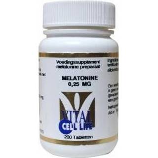 👉 Melatonine tabletten Vital Cell Life 0.25 mg 200 8718053191072