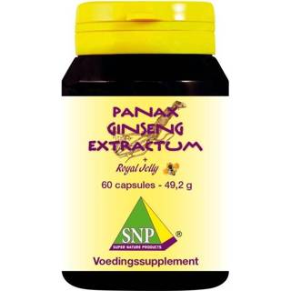 👉 Ginseng panax extra capsules SNP & royal jelly 60 8718591423918