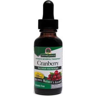 👉 Natures Answer Cranberry extract alcoholvrij 1:1 1500 mg 30 ml 83000006005