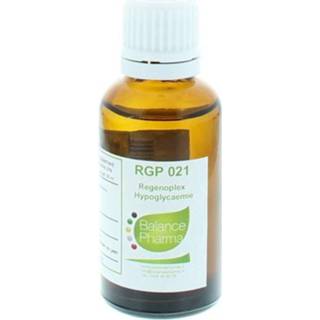 👉 Balance Pharma RGP021 Hypoglycaemie regenoplex 30 ml 8711224001446