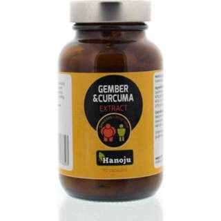 👉 Curcuma Hanoju Gember & Extract (90vc) 8718164786303