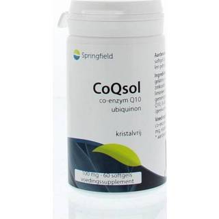 👉 Springfield CoQsol coenzym Q10 100 mg 60 softgels