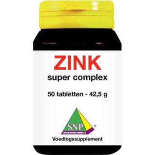 👉 Zink super complex SNP 50 tabletten 8718591426360
