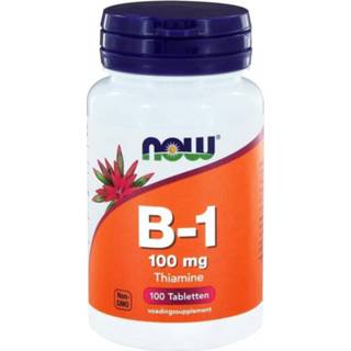 👉 Vitamine NOW Foods B1 100 mg