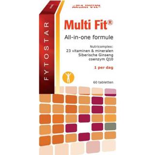 👉 Multivitamine multi fit tabletten Fytostar 60 5400713750653