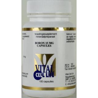👉 Eralen enkel capsules Vital Cell Life Boron 15 mg 100 8718053191270