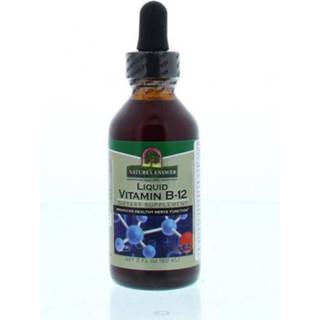 👉 Vitamine Enkel Natures Answer Vloeibaar B12 - Liquid vitamin 60 ml 83000261107
