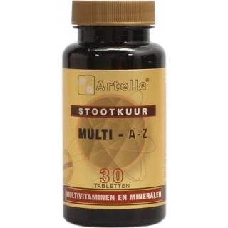 Vitamine Multi tabletten Artelle A/Z stootkuur 30 8717472405852