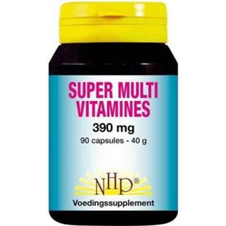 👉 Multivitamine Vitamine Multi capsules NHP Super vitamines 390 mg 90 8718591421297