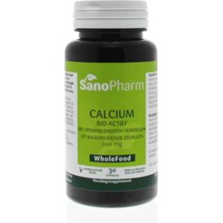 👉 Calcium eralen enkel capsules Sanopharm 200 mg wholefood 30 8718347170363