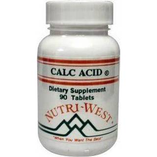👉 Calc acid tabletten Nutri West 90