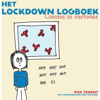 👉 Logboek EVA tekent ... het lockdown logboek. Corona in cartoons, De Wolf, Paperback 9789492419941