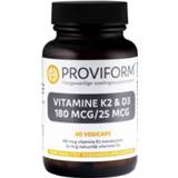 👉 Vitamine Multi vcaps Proviform K2 180 mcg & D3 25 60 8717677122707