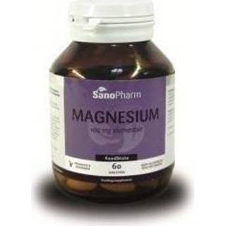 👉 Magnesium eralen enkel tabletten Sanopharm 100 mg 60 8718347170165