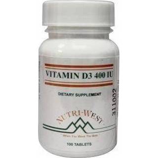 👉 Nutri West Vitamine D3 400 100 tabletten