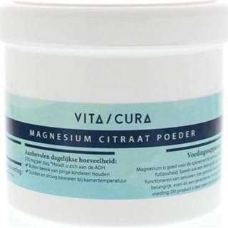 👉 Magnesium citraat poeder Vitacura 400 gram 8719326060491