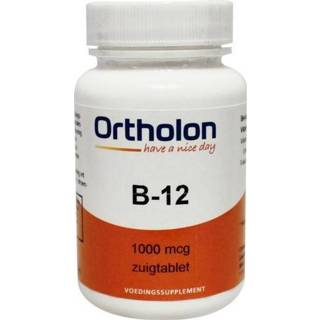 👉 Vitamine Enkel tabletten Ortholon B12 1000 mcg sublingual 60 8716341000235
