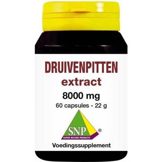 👉 Capsules SNP Druivenpitten zaad extract 8000 mg 60 8718591425721