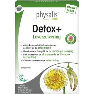 👉 Detox+ Physalis 30 tabletten 5412360008872