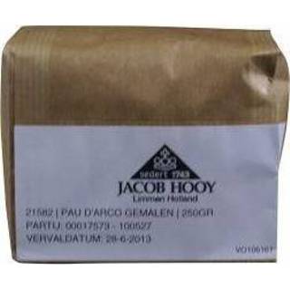 Kruiden Jacob Hooy Pau de arco gemalen 250 gram 8719265026268