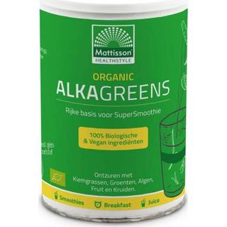 👉 Alkagreens poeder organic Mattisson 300 gram 8717677967834