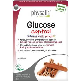 👉 Glucose control Physalis 30 tabletten 5412360014545