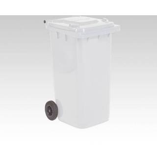 👉 Wit 2-wiel container, 580x740x1070 mm, 240 ltr, met deksel, 8719667010674