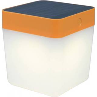 Oranje Lutec Table Cube LED-Solarlamp (oranje) 6939412082707