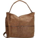 Schoudertas nederlands ritssluiting handtas vrouwen volwassenen zwart kunstleer Enrico Benetti / A4 Julia 8714872363409