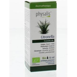 👉 Citronella bio Physalis 10 ml 5412360002429